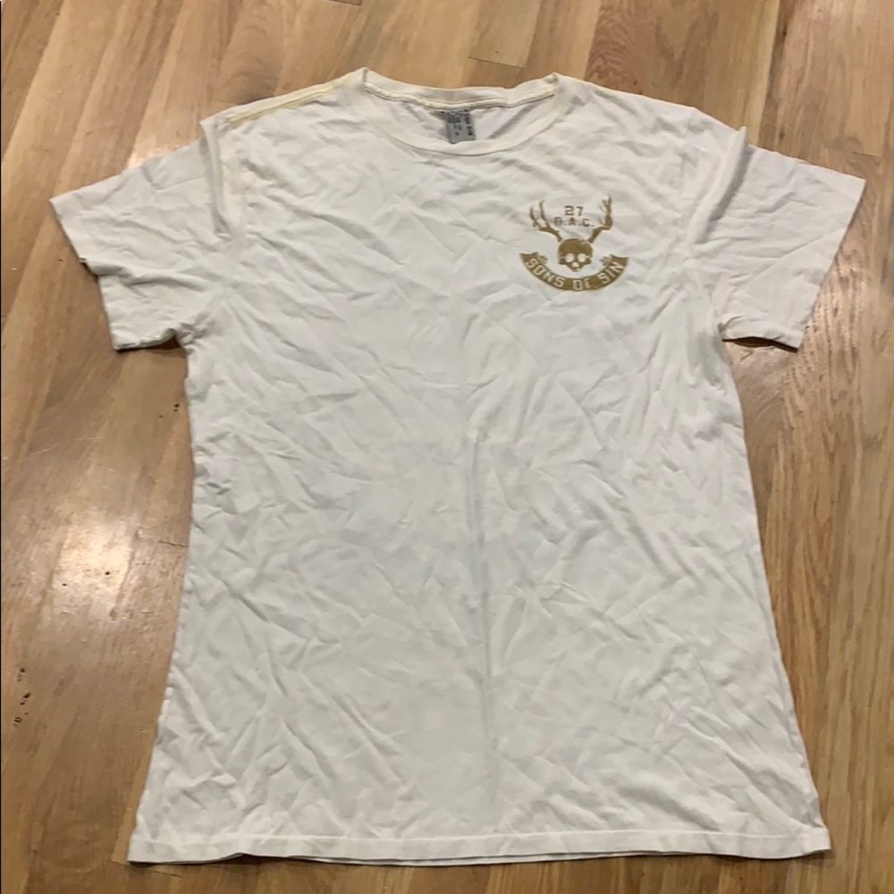 Black tiger club sons of sin graphic t